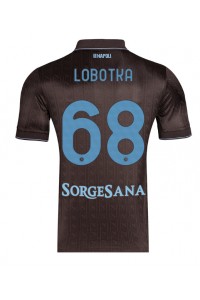SSC Napoli Stanislav Lobotka #68 Jalkapallovaatteet Kolmaspaita 2025-26 Lyhythihainen